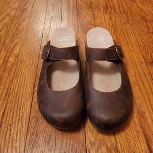 Dansko backless clogs